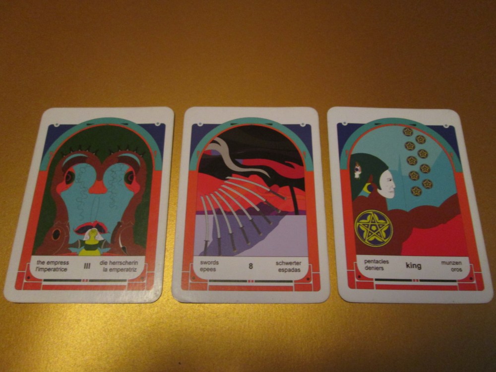  Cards fromTarot in the Land of Mystereum by Jordan Hoggard (c) 2010
