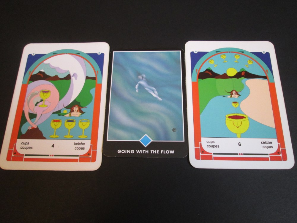 Going with the flow or Being in the flow... Your choice?