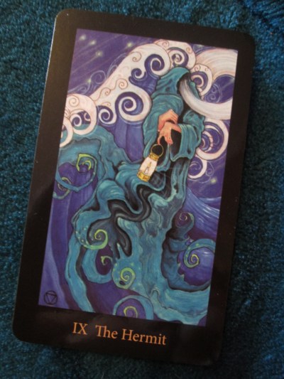 IX The Hermit The Mary-El Tarot by Marie White